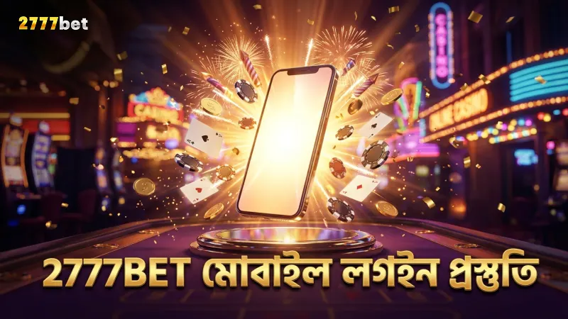 2777BET লগইন করার সহজ পদ্ধতি এবং প্রয়োজনীয় তথ্য 1 2777BET মোবাইল লগইনে প্রস্তুতি এবং প্রয়োজনীয়তা নির্দেশিত