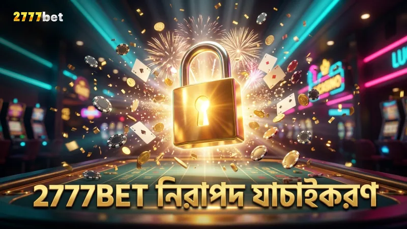 2777BET নিরাপদ অ্যাকাউন্ট যাচাইকরণ প্রক্রিয়া নিশ্চিত করে