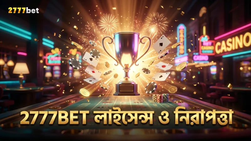 PAGCOR লাইসেন্স ও SSL এনক্রিপশন 2777BET এর বিশ্বস্ততা বাড়ায়