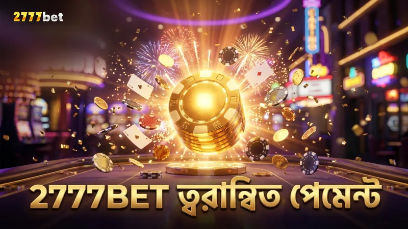 দ্রুত পেমেন্ট ও উত্তোলন নিশ্চিত করে 2777BET আপনার সঙ্গী