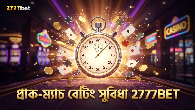 প্রাক-ম্যাচ বেটিং দ্রুত সিদ্ধান্ত নেওয়ার সুবিধা দেয়, তাই সচেতন থাকুন