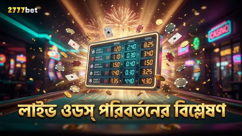 লাইভ ওডস পরিবর্তনের পেছনে প্রযুক্তিগত বিশ্লেষণ কাজ করে