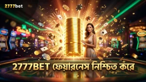 2777BET প্ল্যাটফর্মে গেমের ফেয়ারনেস নিশ্চিত।