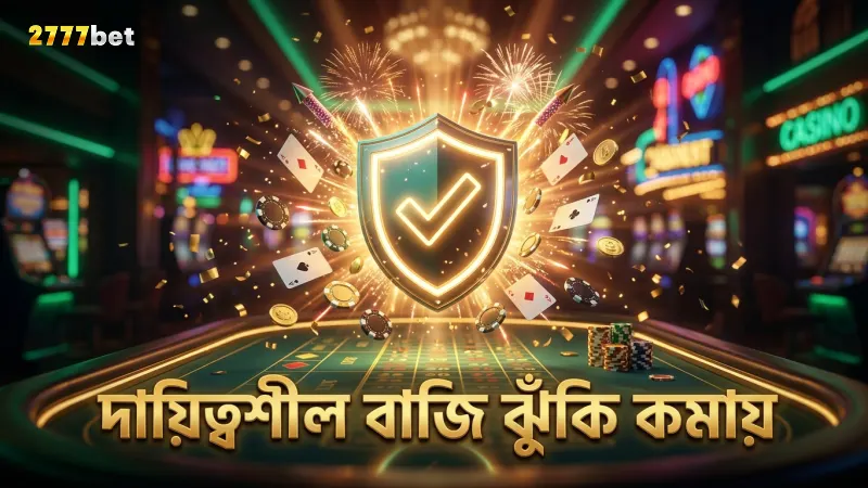 দায়িত্বশীল বাজি ও ঝুঁকি ব্যবস্থাপনা সফলতার চাবিকাঠি।