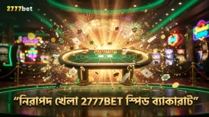 2777BET এ নিরাপদ ও নির্ভরযোগ্য স্পিড ব্যাকারাট খেলা