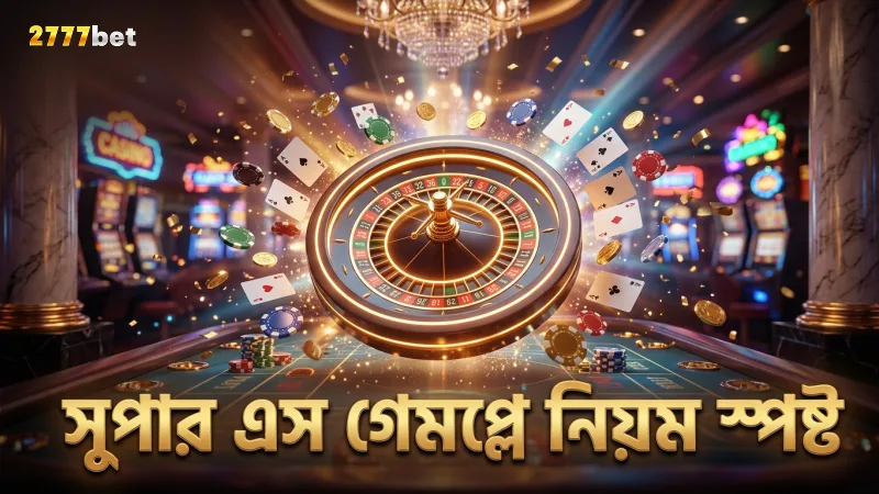 সুপার এস স্লটে গেমপ্লের নিয়ম ও পেআউট পদ্ধতি স্পষ্ট।