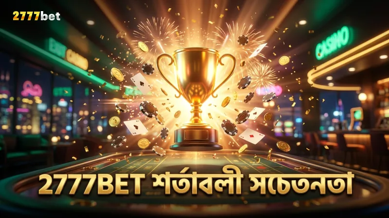 2777BET শর্তাবলীর ছোট গুরুত্বপূর্ণ দিক গুলো সচেতন হোন